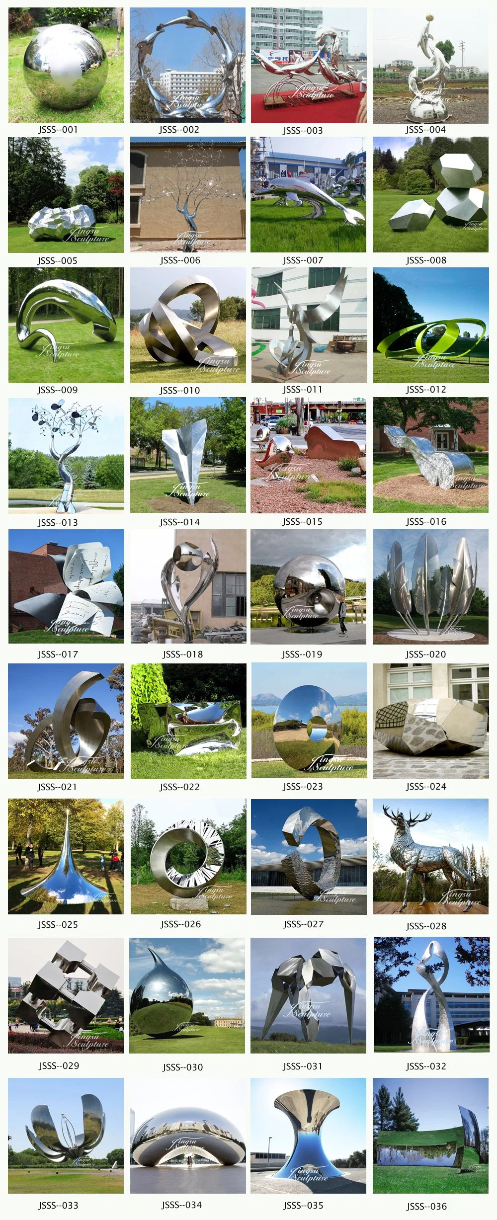 Outdoor Stainless Steel Art Sculpture Fashion Modern Statue for Decoration